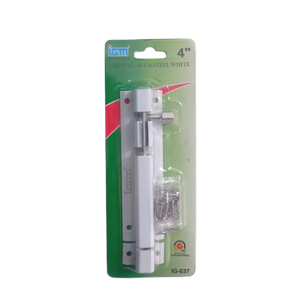 4 IN / IGM Grendel Kunci Slot Pintu Jendela Stainless