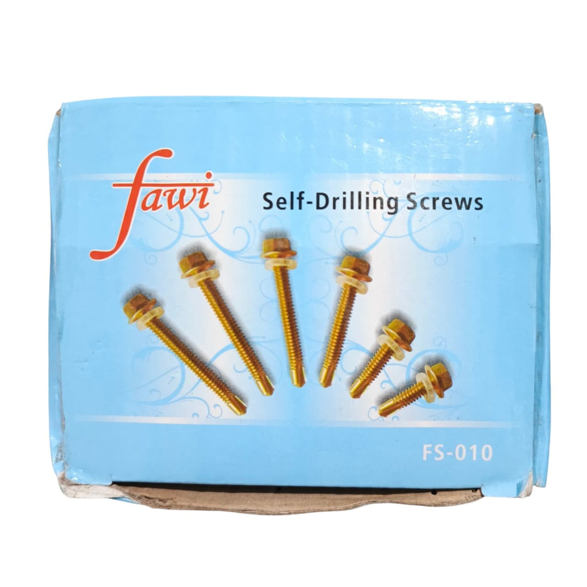 #12 X 25 MM / FAWI Roofing Baut Sekrup Atap Baja Ringan Kuning Dus