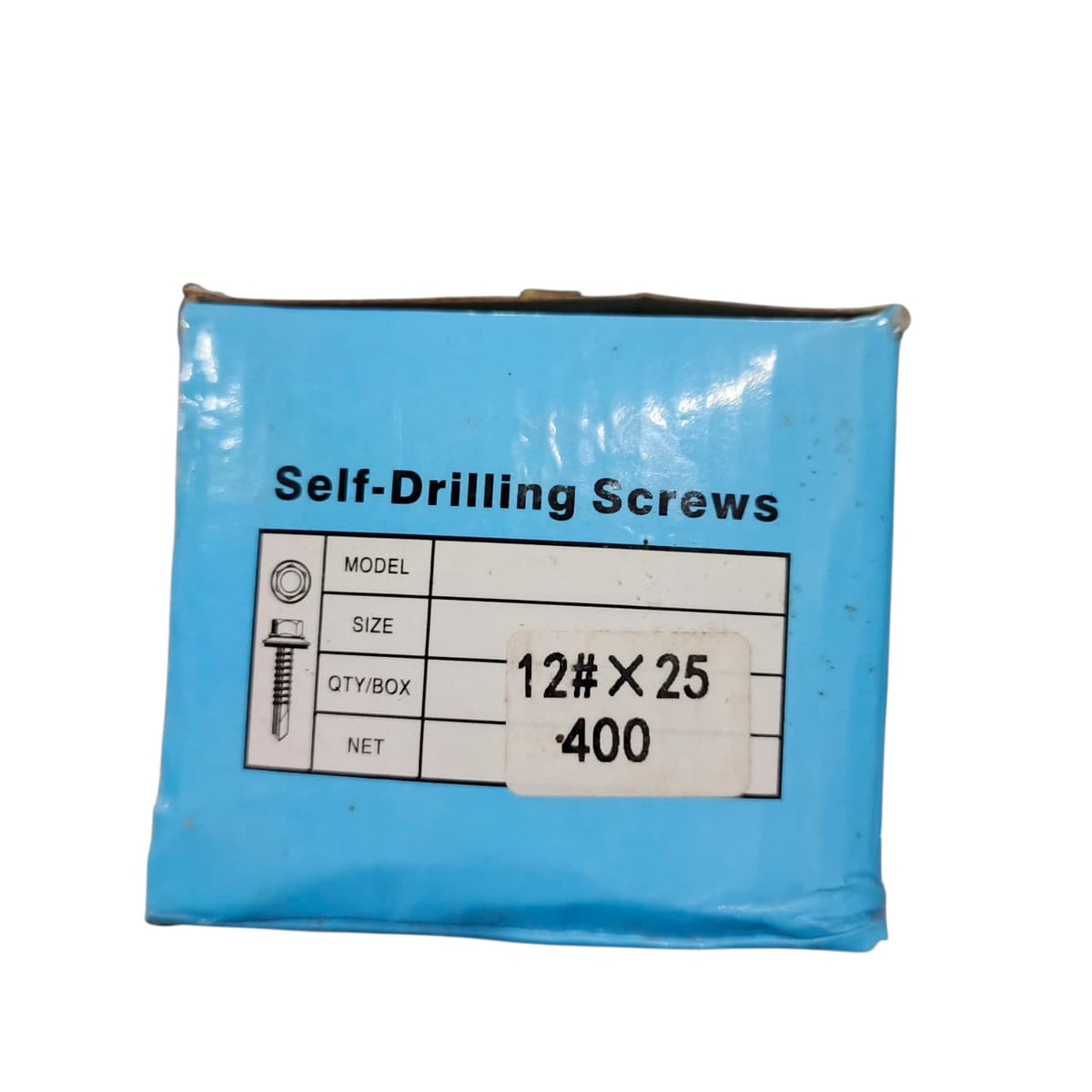 #12 X 25 MM / FAWI Roofing Baut Sekrup Atap Baja Ringan Kuning Dus