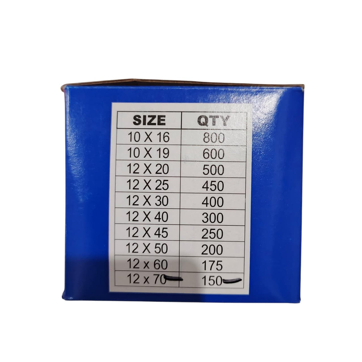 #12 X 70 MM / GRT Roofing Baut Sekrup Atap Baja Ringan Kuning Dus