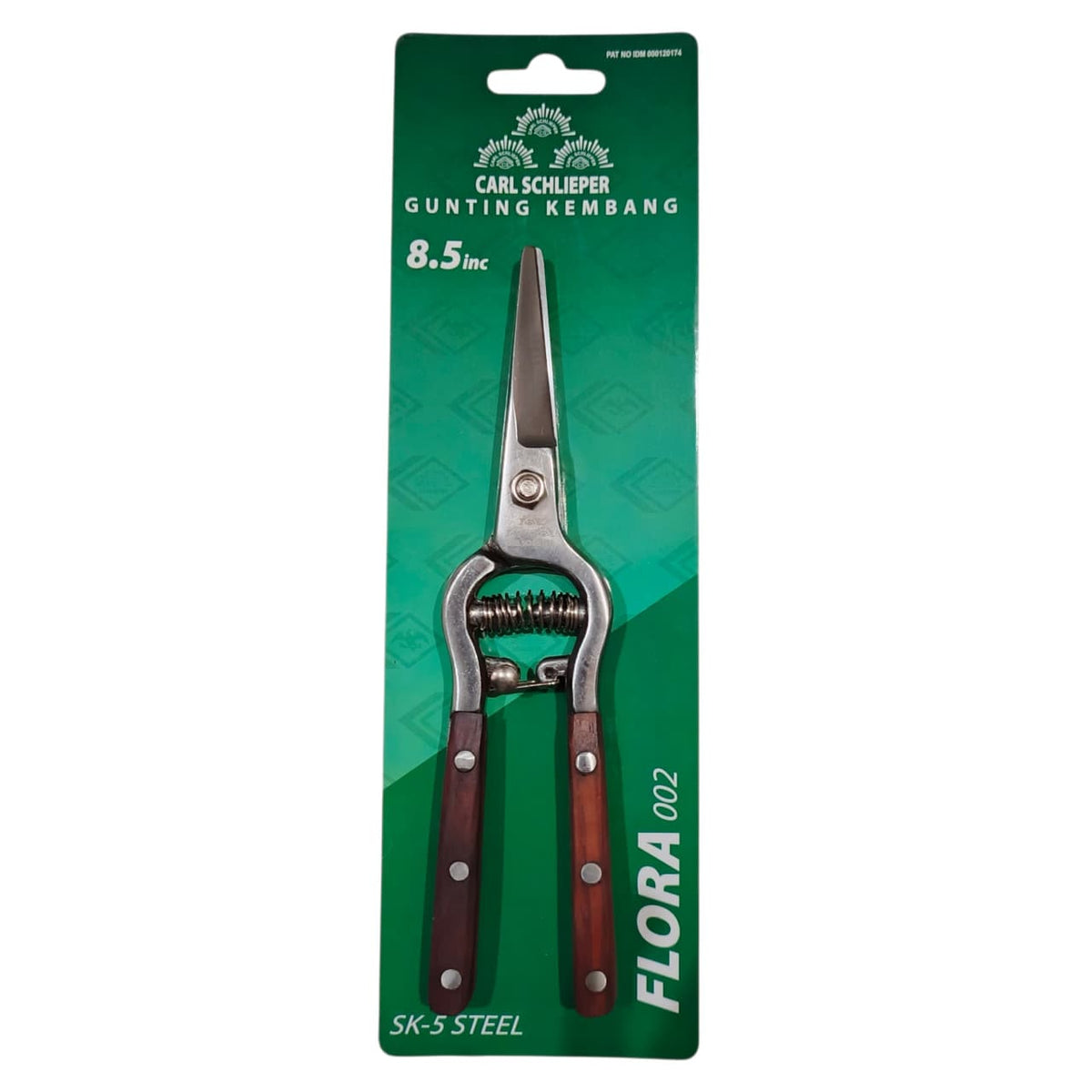 8.5 IN / CARL SCHLIEPER FLORA 002 Gunting Dahan Lurus Ranting Tanaman Pruning Shears
