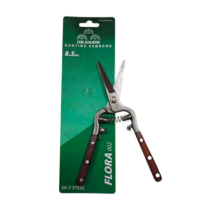 8.5 IN / CARL SCHLIEPER FLORA 002 Gunting Dahan Lurus Ranting Tanaman Pruning Shears