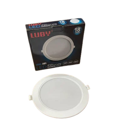 18 WATT / LUBY LED Downlight Lampu Tanam Plafon Putih