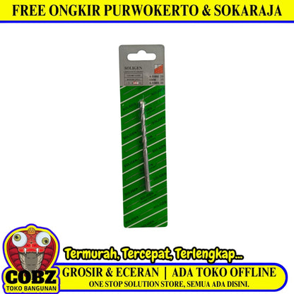 6 MM / SOLIGEN Masonry Drill Bits Mata Bor Beton Tembok Dinding