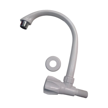 1/2 IN / VISTARA VTZF803A-WFA Kran Angsa Sink Bak Cuci Piring Tembok Plastik PVC