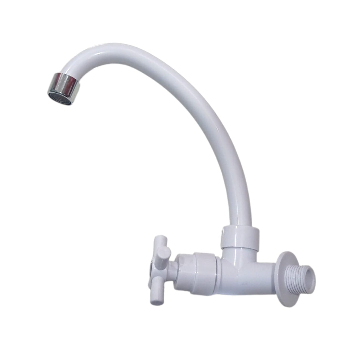 1/2 IN / VISTARA VISTARA VTZF343B-WFA Kran Angsa Sink Bak Cuci Piring Tembok Plastik PVC