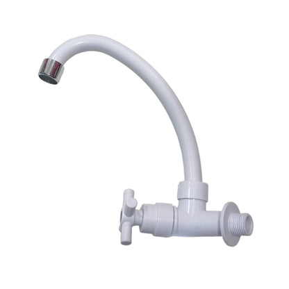 1/2 IN / VISTARA VISTARA VTZF343B-WFA Kran Angsa Sink Bak Cuci Piring Tembok Plastik PVC