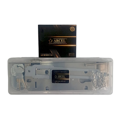 ARCEL Slot Body Kunci Pintu Roller Pelor 2 Rumah Double Besar Set