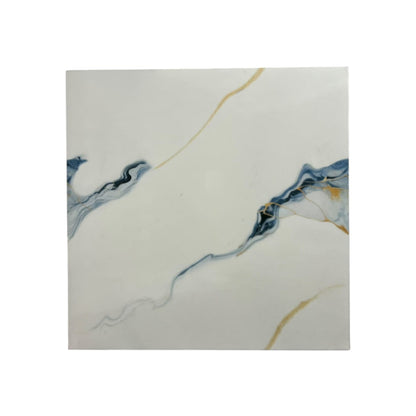 50 CM x 50 CM / UNO REC ARRABELA Keramik Lantai Rumah Glossy Blue Dus
