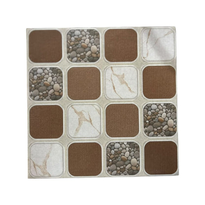 25 CM x 25 CM / UNO FURANO Keramik Lantai Kamar Mandi Matte Beige Dus