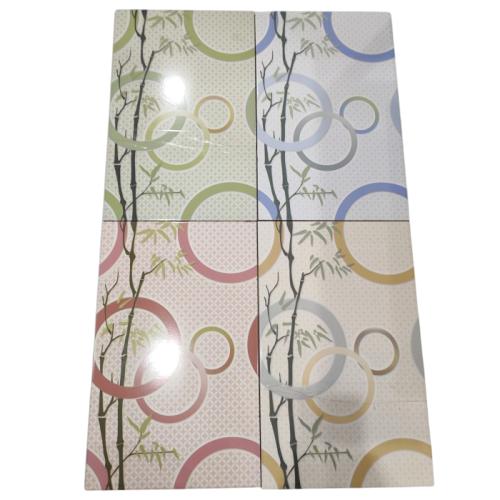 25 CM x 40 CM / UNO OPAL Keramik Dinding Kamar Mandi Glossy Green Dus