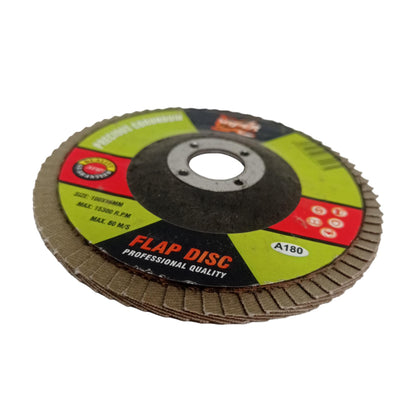 4 IN x GRIT 180 / VIPER Flap Disc Mata Gerinda Amplas Susun Kipas