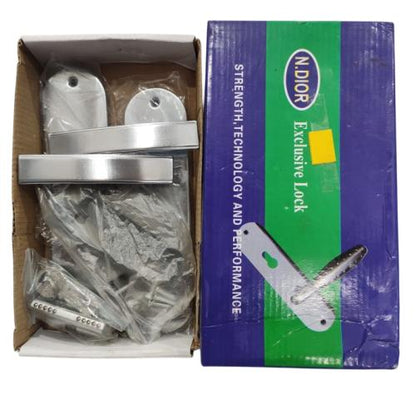 N. DIOR 203 SN / CP Handle Door Lock Tarikan Handle Kunci Pintu Tanggung Set
