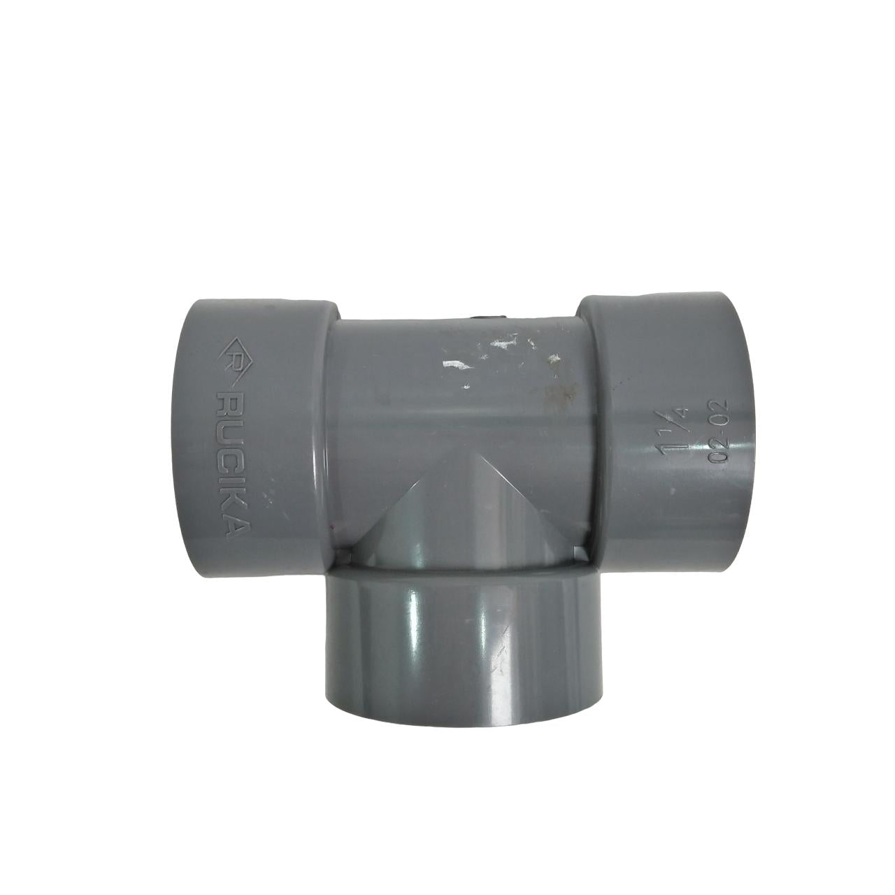 1 1/4 IN / RUCIKA D-DT Tee Sambungan Fitting Pipa PVC