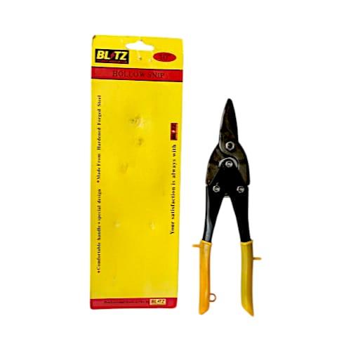 10 IN / BLITZ 11792 Gunting Hollow Baja Ringan Seng Aviation Snip Scissors