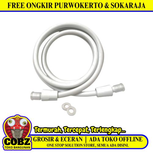 1/2 IN x 200 CM / SOLVEX Selang Jet Shower Cebok Mandi Hose PVC