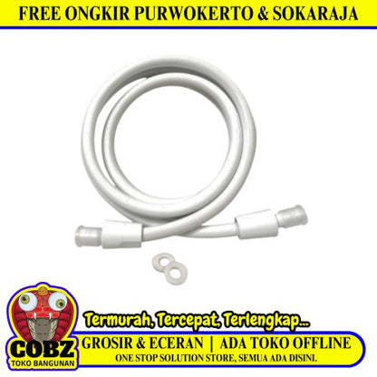 1/2 IN x 200 CM / SOLVEX Selang Jet Shower Cebok Mandi Hose PVC