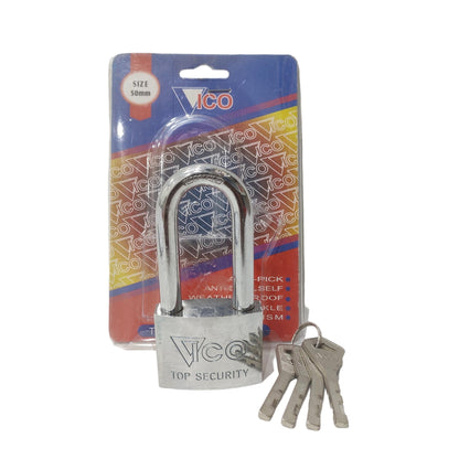 50 MM / VICO Gembok Pintu Pagar Padlock Anti Maling Leher Panjang