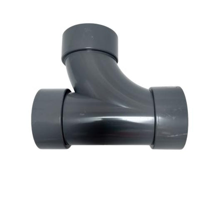 4 IN / RUCIKA D -LT Tee Large Radius Sambungan Fitting Pipa PVC
