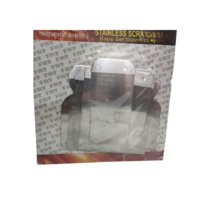 2 - 5 IN / FRT Sekrap Daun Kape Scrapper Cat Acian Stainless Set