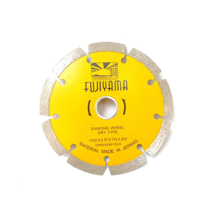4 IN / FUJIYAMA Dry Mata Gerinda Potong Keramik Diamond Cutting Wheel