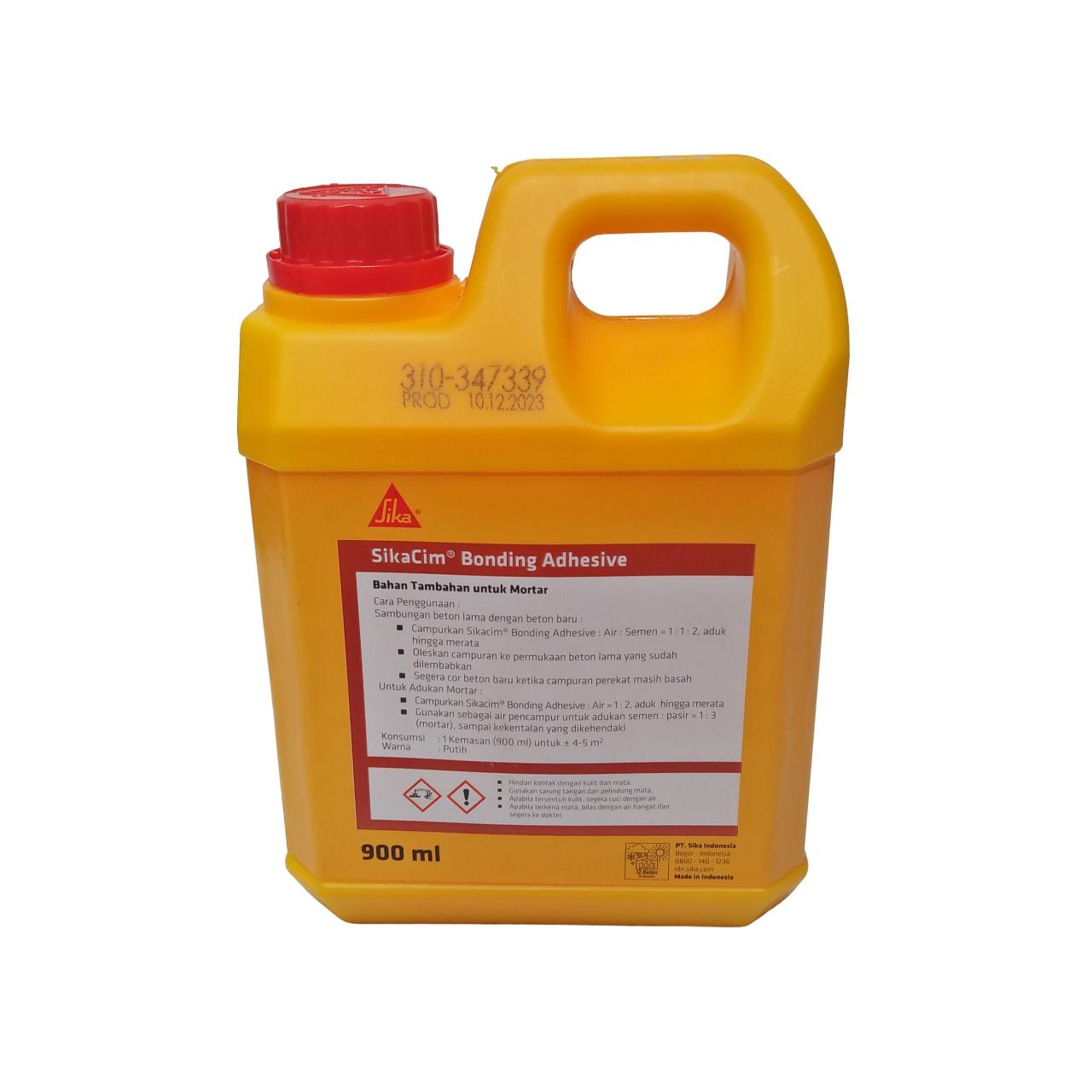 900 ML/SIKACIM Bonding Agent Lem Perekat Plesteran Beton Tembok Galon