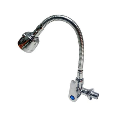 1/2 IN / ONDA V TUL 02 Kran Angsa Fleksibel Sink BCP Tembok Stainless