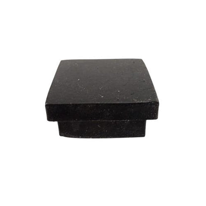 3 CM x 3 CM / TM Karet Pengaman Kaki Rak Besi Hollow Holo Kotak