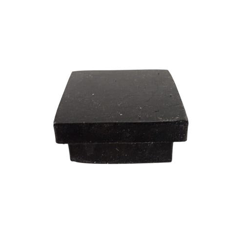 3 CM x 3 CM / TM Karet Pengaman Kaki Rak Besi Hollow Holo Kotak