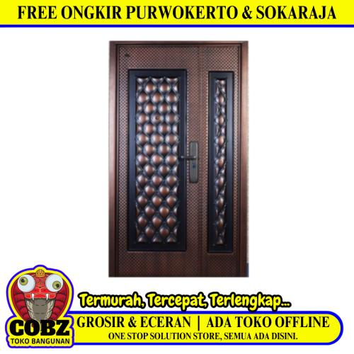 5 CM x 120 CM x 230 CM / FORTRESS GLX 120.03 MOM & SON Pintu Kamar Mandi Baja Set