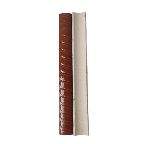 20 CM / NM Kuku Macan Bon Bon Lis Keramik Permukaan Brown Lembar