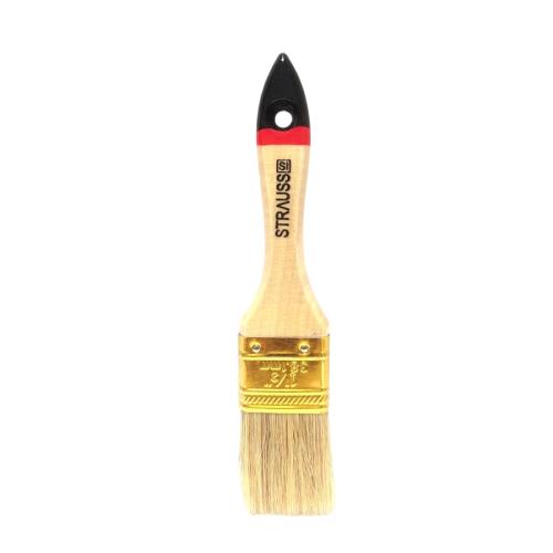 1 1/2 IN / STRAUSS Kuas Cat Kayu Besi Air Acyrlic Paint Brush