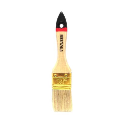 1 1/2 IN / STRAUSS Kuas Cat Kayu Besi Air Acyrlic Paint Brush