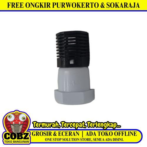 1 IN / GN TIPE Foot Klep Valve Saringan Pipa Pompa Torrent PVC