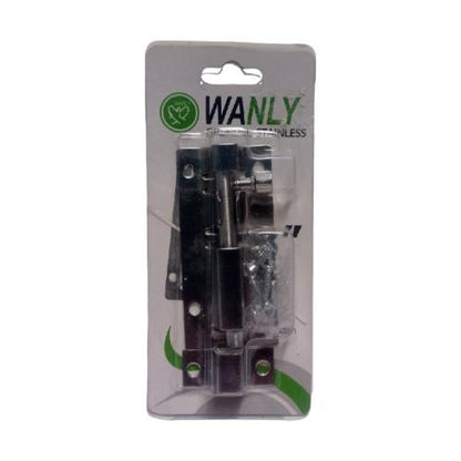 3 IN / WANLY Grendel Kunci Slot Pintu Jendela Stainless