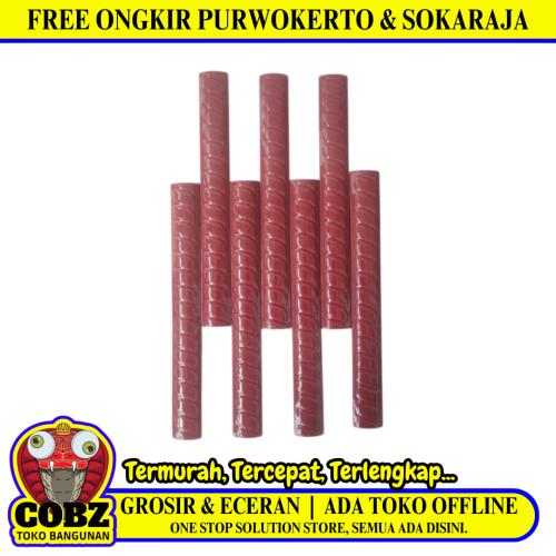 20 CM / NM Kuku Macan Bon Bon Lis Keramik Permukaan Maroon Lembar