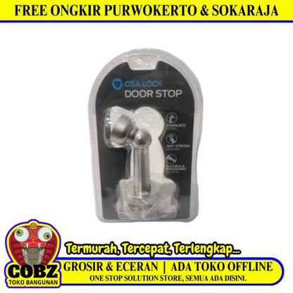 OSALOCK Magnetic Door Stopper Penahan Pengganjal Pintu Stainless Set