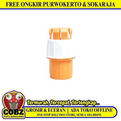 NM Konektor Sambungan Klem Selang Ke Keran PVC