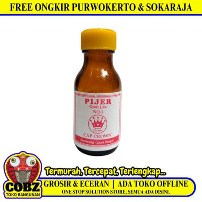 100 GR / CAP BINTANG Pijer Borak Slime Activator Obat Las Kuningan Bubuk Botol