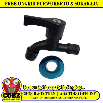 1/2 IN / COBZ CBABC06 Kran Air Tembok Taman Kamar Mandi Stainless