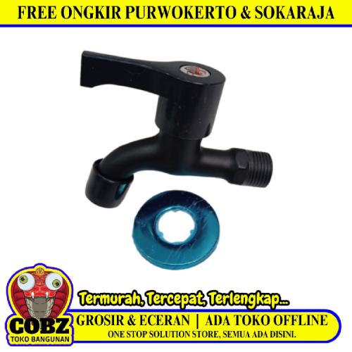 1/2 IN / COBZ CBABC06 Kran Air Tembok Taman Kamar Mandi Stainless