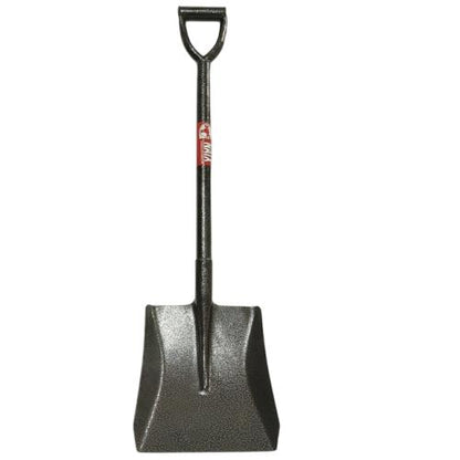 NAIX Sekop Pasir Tanah Kebun Taman Proyek Plat Baja Gagang Besi