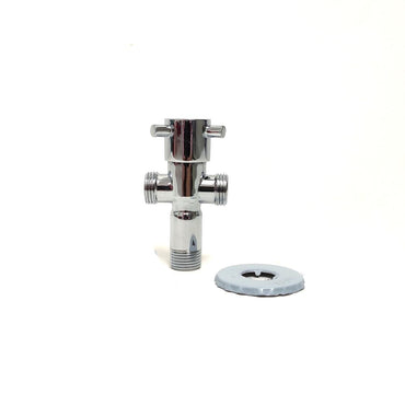 1/2 IN / ONDA 02 Stop Kran Air Cabang Tee Shower Kloset Stainless