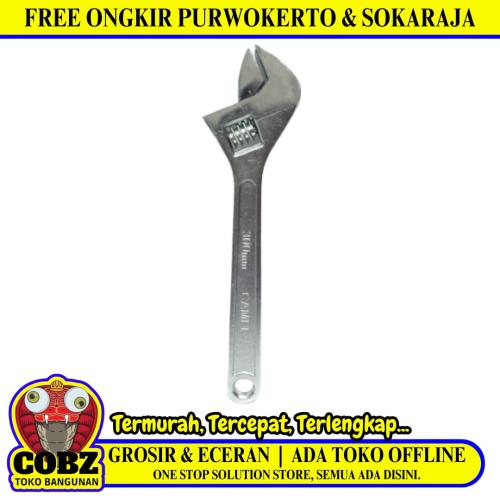 12 IN/CAMEL Kunci Inggris Bago Multifungsi Adjustable Wrench