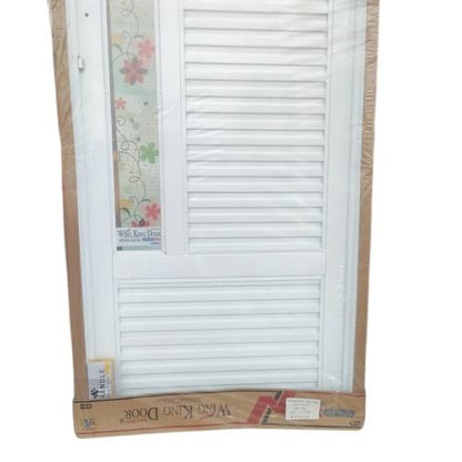 8 CM X 71 CM X  201 CM / WINGKING DOOR Pintu Galvalum Kanan + Cermin Set