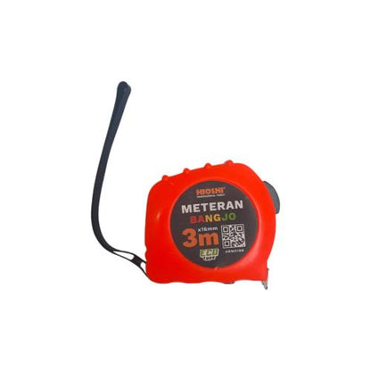 3 M / HIOSHI BANGJO Meteran Alat Ukur Tukang Bangunan Measuring Tape