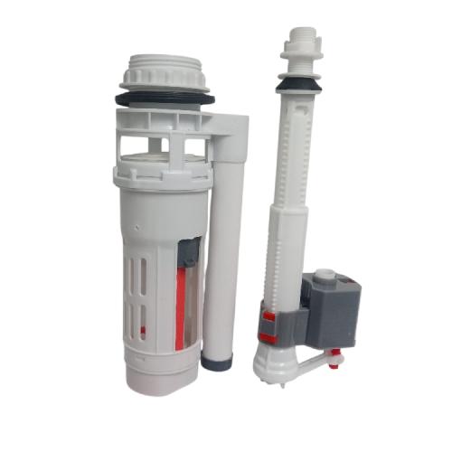 NM Alat Perlengkapan Kloset Monoblok Dual Flush Bulat Set