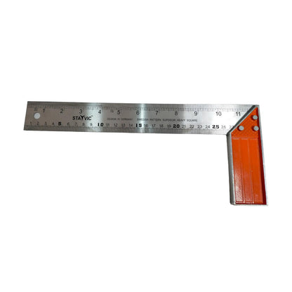 30 CM/ STAYVIC ST-1202 Siku Tukang Pasekon Penggaris Alat Ukur Angel Ruler