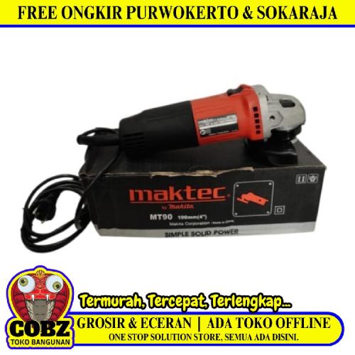 MAKTEC MT90 Mesin Gerinda Tangan Kabel Set