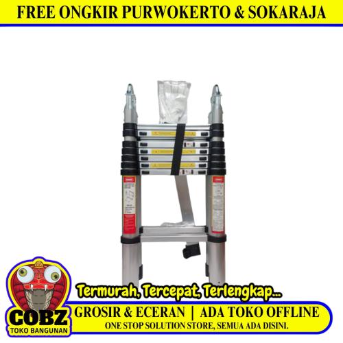 500 CM / BOWEITI 02 Tangga Lipat Teleskopik Aluminium Multifungsi Set